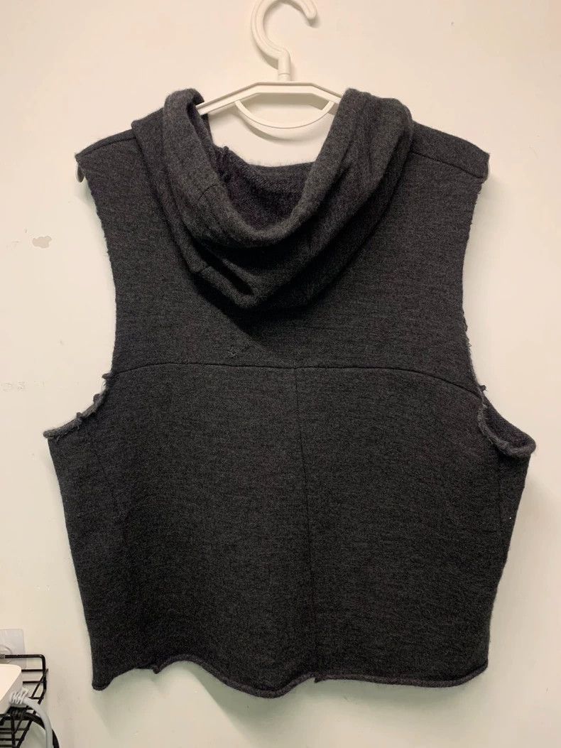 Undercover Undercover 07AW Angora wool blend wool-trimmed hooded vest Size US S / EU 44-46 / 1 - 2 Thumbnail