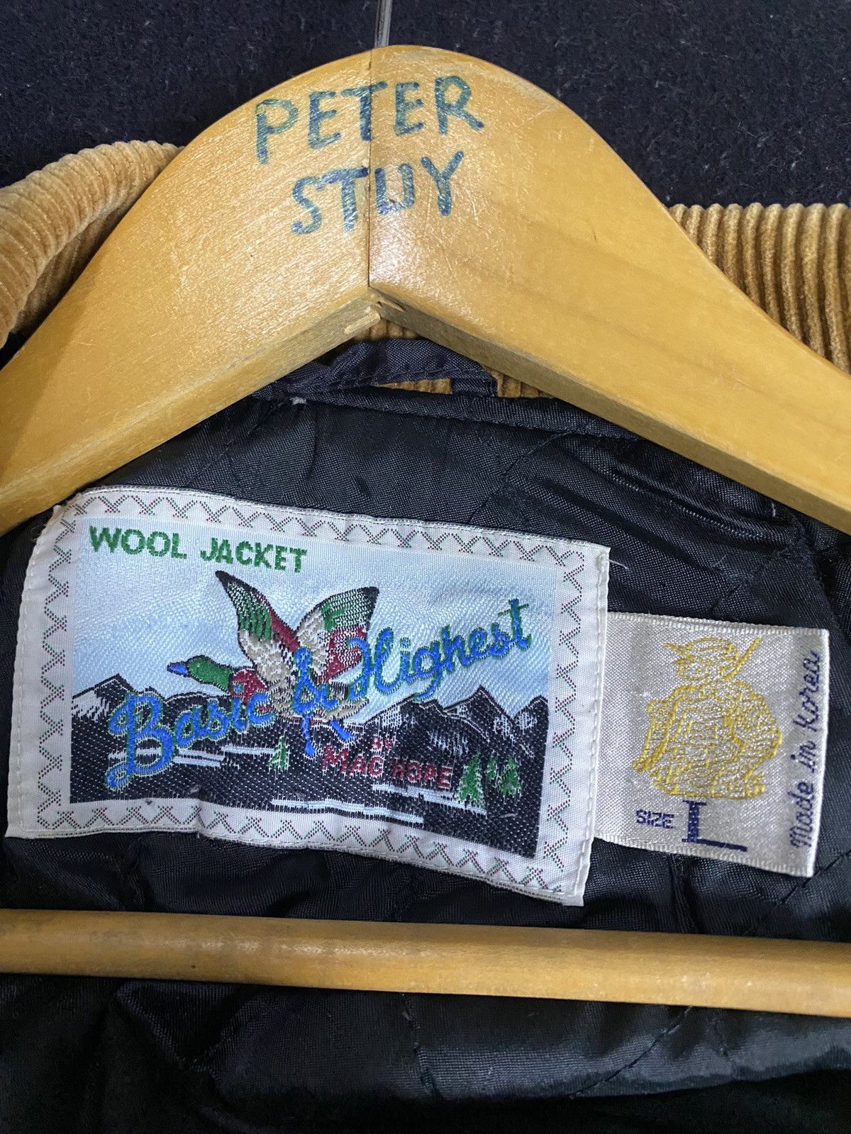 Japanese Brand × Vintage Vintage Wool Jacket Basic & Highest Size US L / EU 52-54 / 3 - 16 Thumbnail