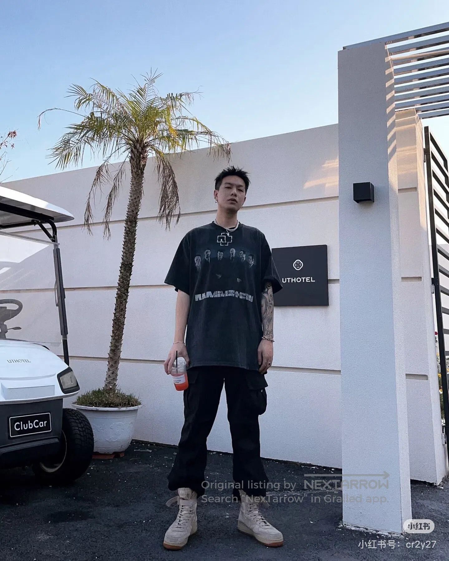 Balenciaga Balenciaga Rammstein Band Graphic T. Size US M / EU 48-50 / 2 - 9 Thumbnail