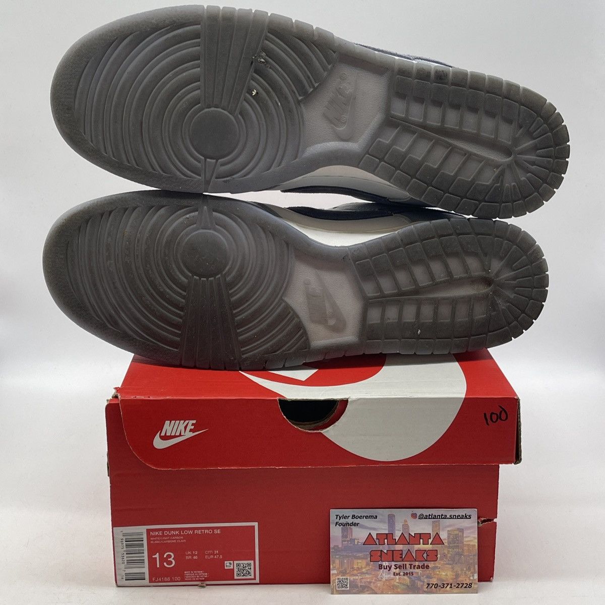 Nike Dunk low light carbon Size US 13 / EU 46 - 7 Thumbnail