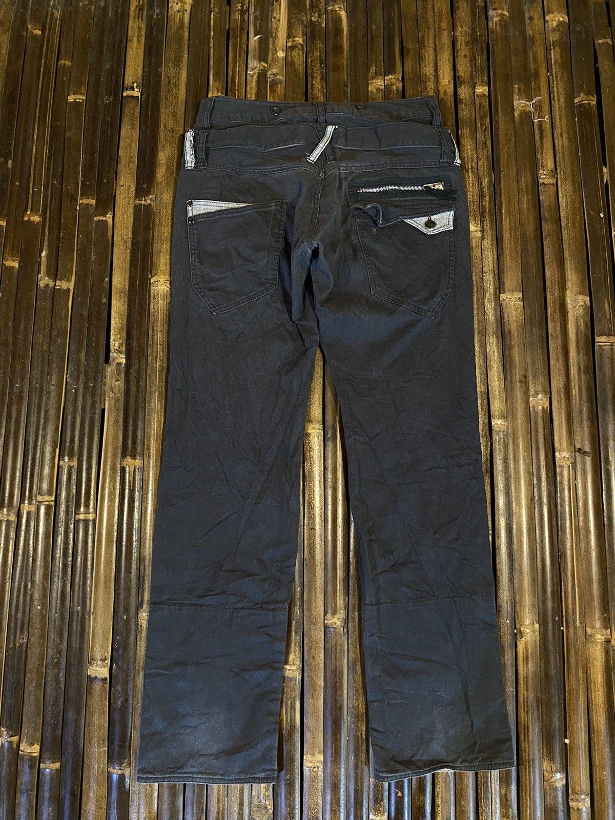 Hysteric Glamour × Japanese Brand WILD KHAKIS PUNK STYLE PANTS Size US 31 - 3 Thumbnail
