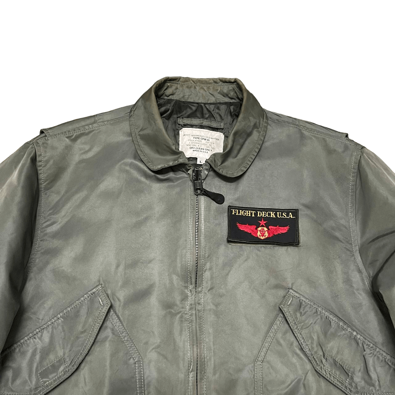 I. Spiewak And Sons Vintage I. Spiewak And Sons CPW-45 Bomber Military Jacket Size US L / EU 52-54 / 3 - 2 Thumbnail