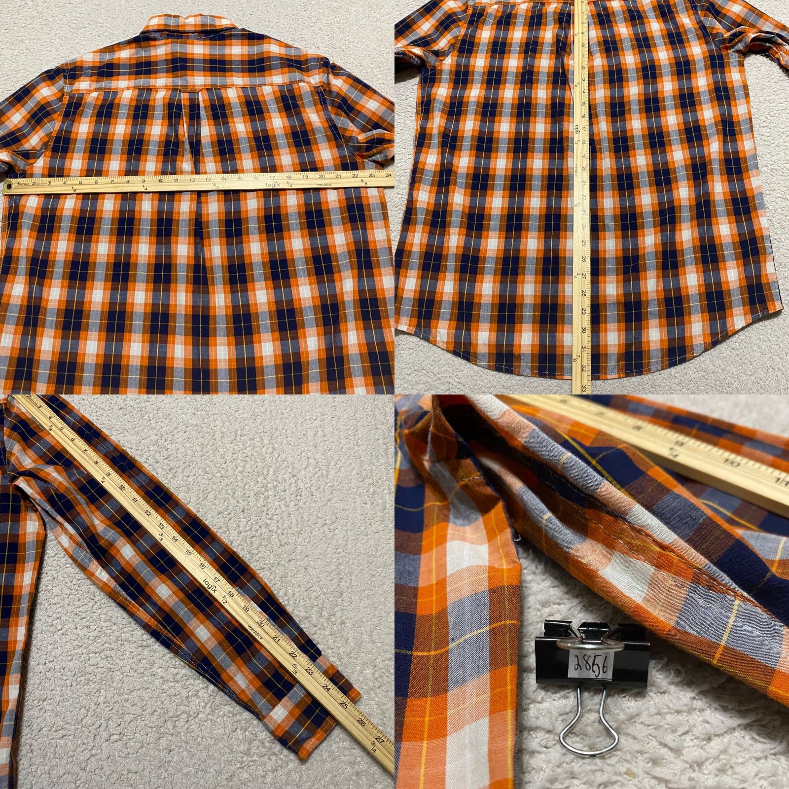 Chaps Chaps Ralph Lauren Mens Large Shirt Multicolor Plaid Long Sleeve Button-Down Size US L / EU 52-54 / 3 - 8 Thumbnail