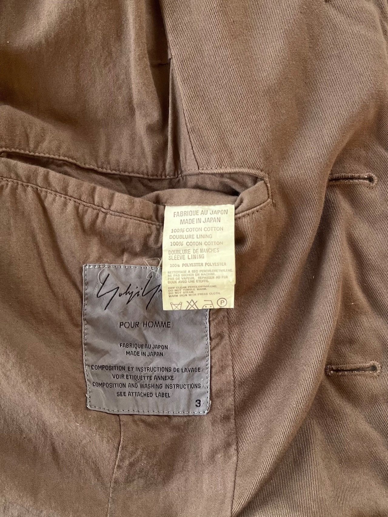 Yohji Yamamoto Yohji Yamamoto POUR HOMME FW2003 Military Jacket Size US M / EU 48-50 / 2 - 8 Thumbnail