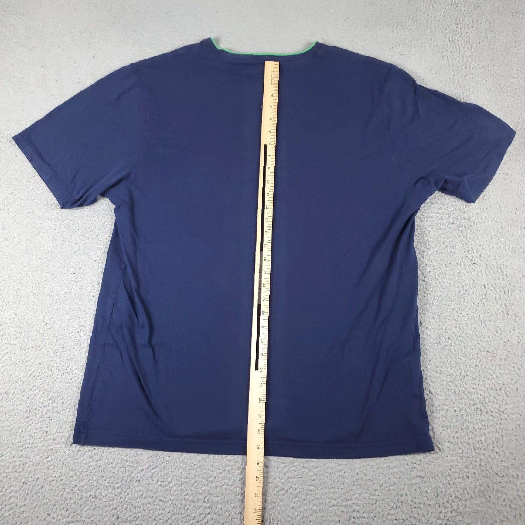 Tommy Hilfiger VINTAGE Tommy Hilfiger Shirt Unisex Adults T-Shirt 2XL Blue Crew Neck Short Sleeve Logo 90s Football American Mens Womens Size US XXL / EU 58 / 5 - 5 Thumbnail