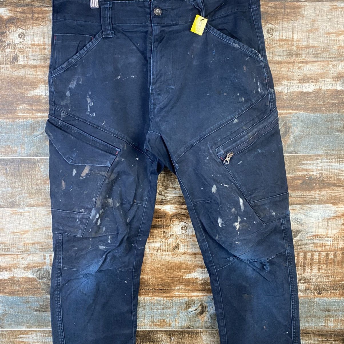 Other DL Xebec Dark Blue Cargo Multipocket Pants #C927 Size US 32 / EU 48 - 5 Thumbnail