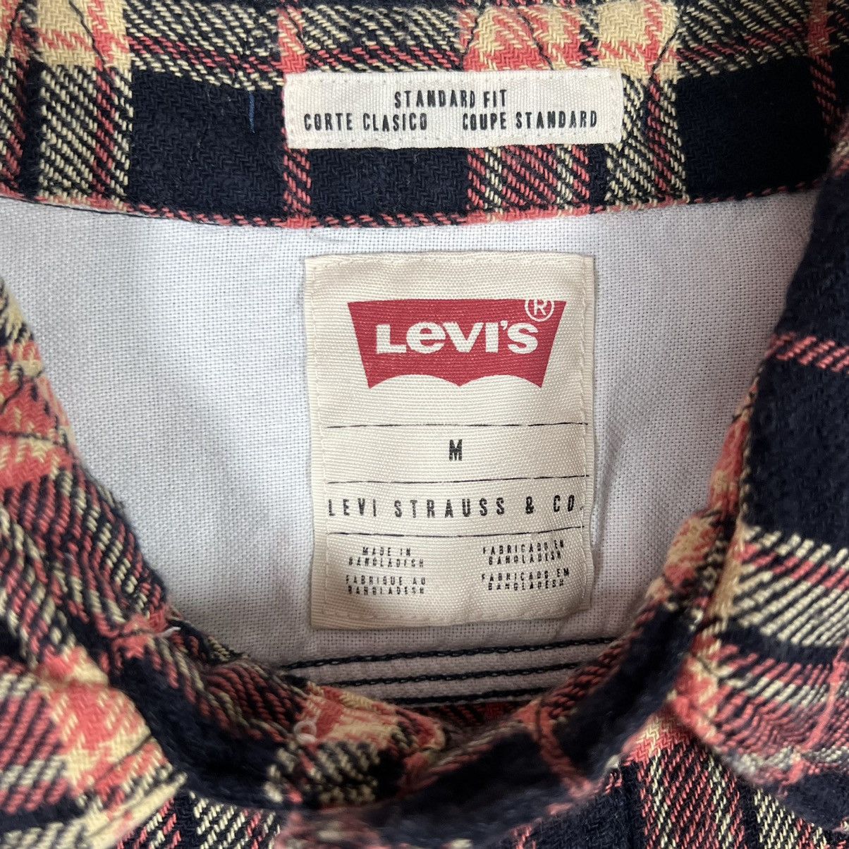 Levi's × Levi's Made & Crafted × Levi's Vintage Clothing Levis Western Lumberjack Flannel Shirt Long Sleeve Plaid Size US M / EU 48-50 / 2 - 5 Thumbnail