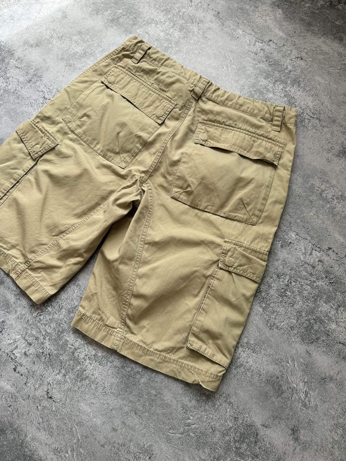 Nike × Vintage Vintage 90s Nike Baggy Cargo Shorts size L Size US 34 / EU 50 - 8 Thumbnail