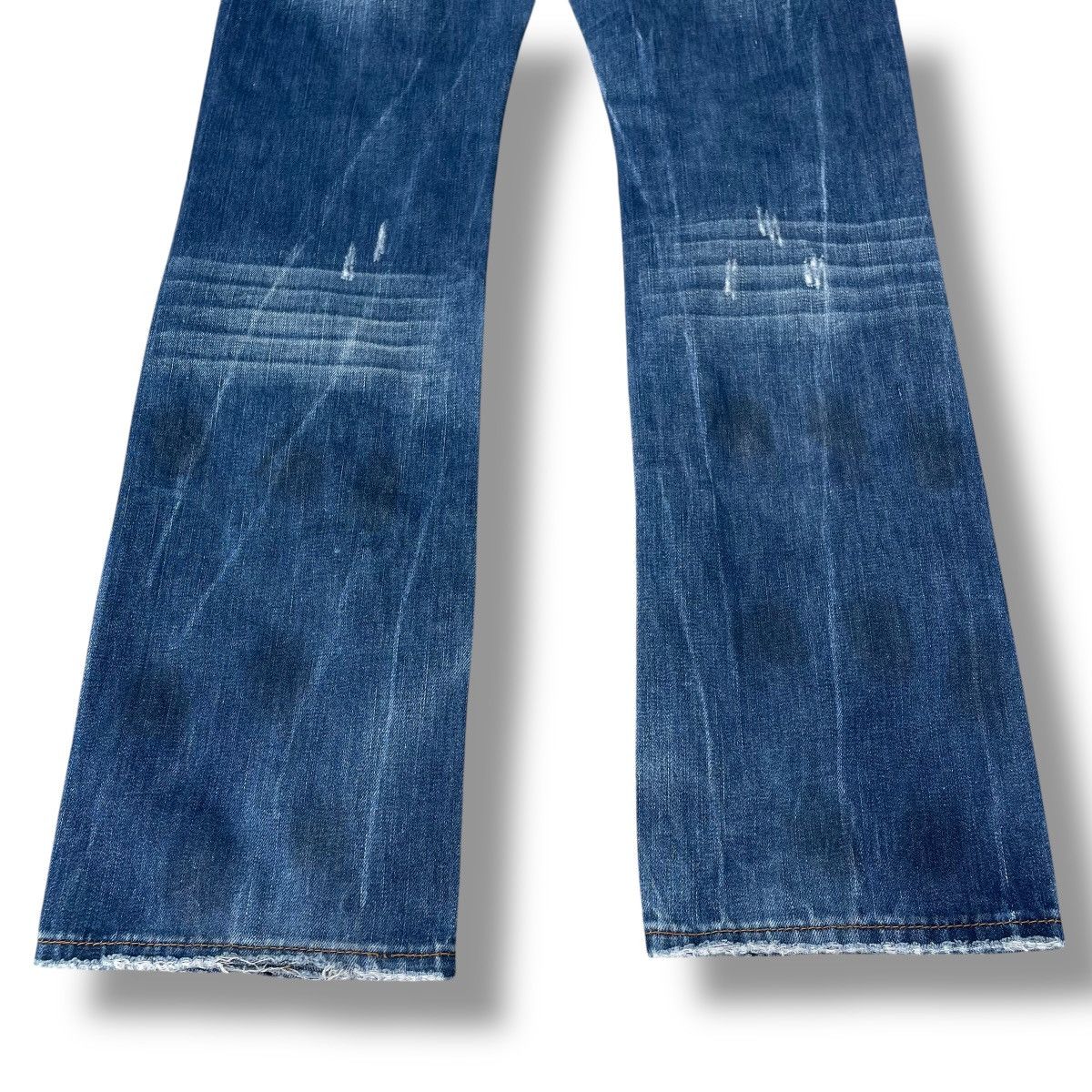 Dsquared2 DSQUARED2 WASHED DISTRESSED DENIM PANTS Size US 30 / EU 46 - 8 Thumbnail