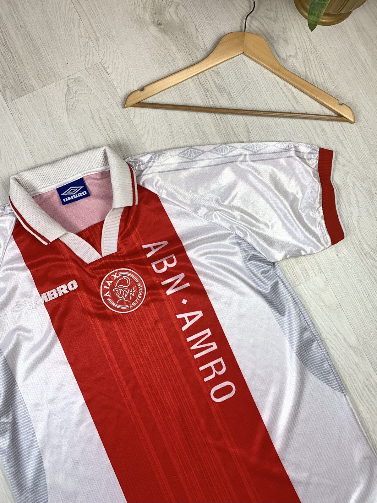 Umbro Umbro AJAX 1998 1999 Home Replica Soccer Jersey Size L-XL Size US XL / EU 56 / 4 - 3 Thumbnail