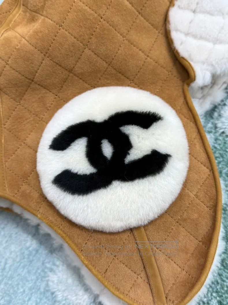 Chanel Chanel Brown suede ray cap Size ONE SIZE - 2 Thumbnail