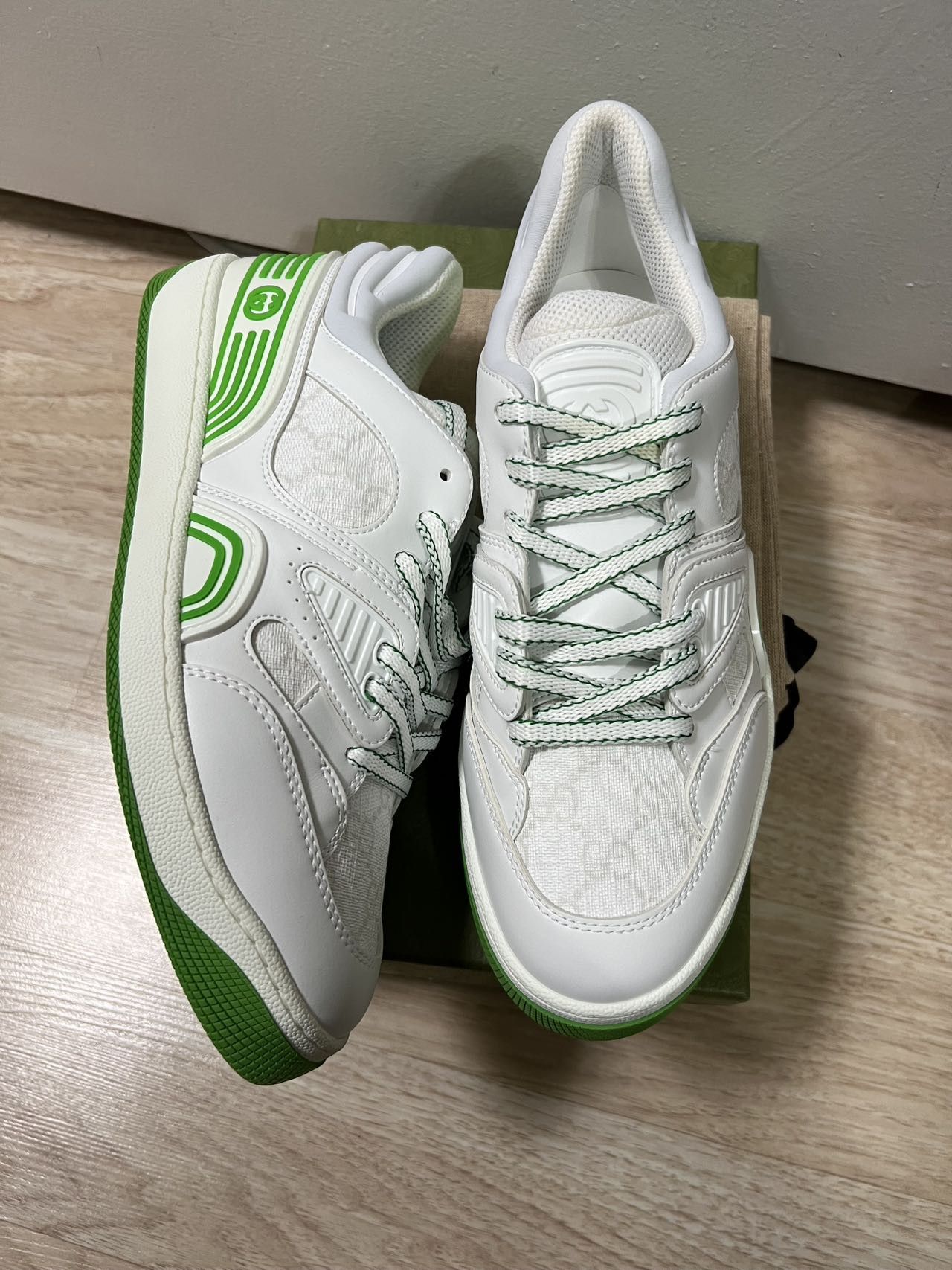 Gucci Gucci Demetra GG Low White (Women's) Size US 10 / IT 40 - 6 Thumbnail