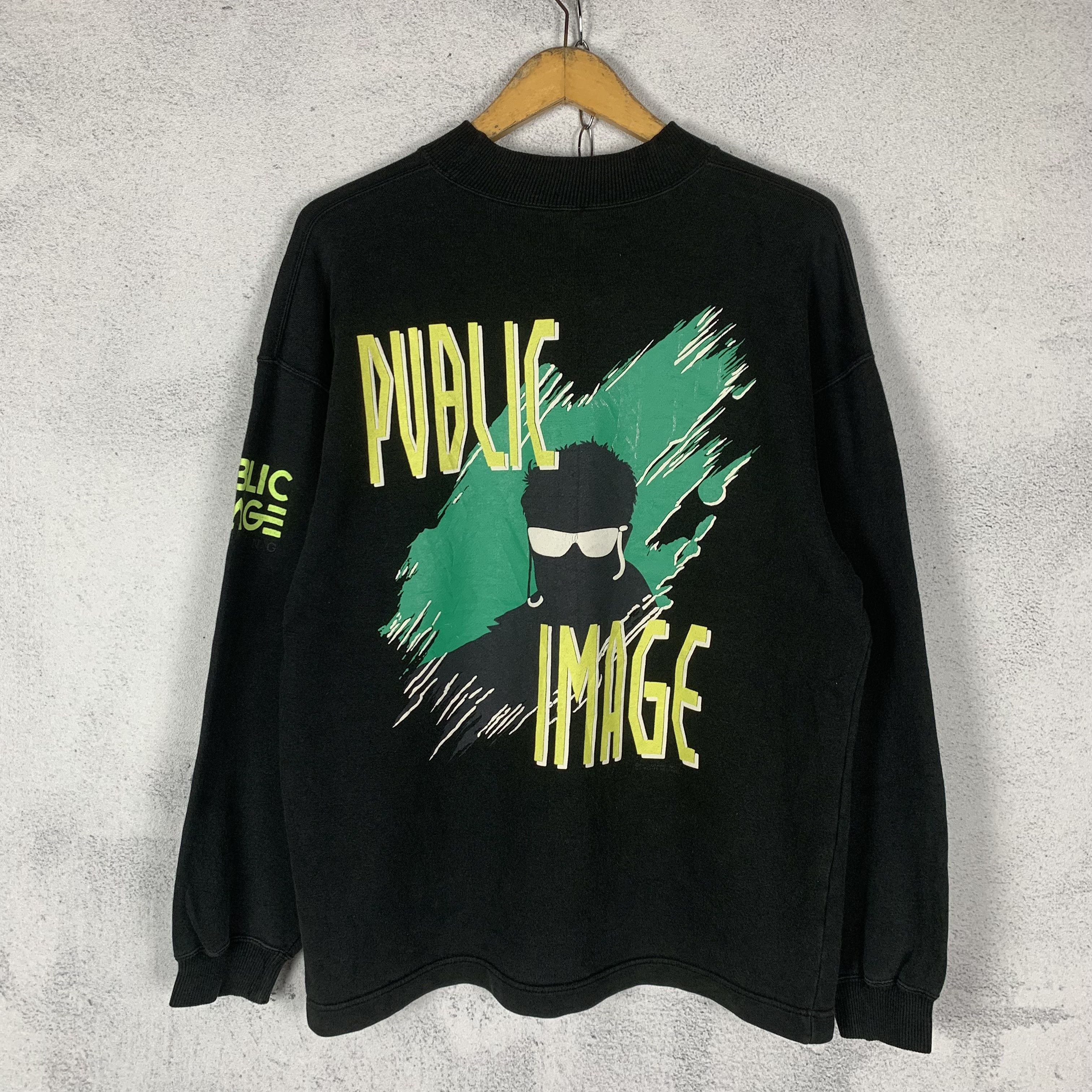 Japanese Brand Vintage Public Image Clothing Sweatshirt Longsleeve Size US M / EU 48-50 / 2 - 1 Thumbnail