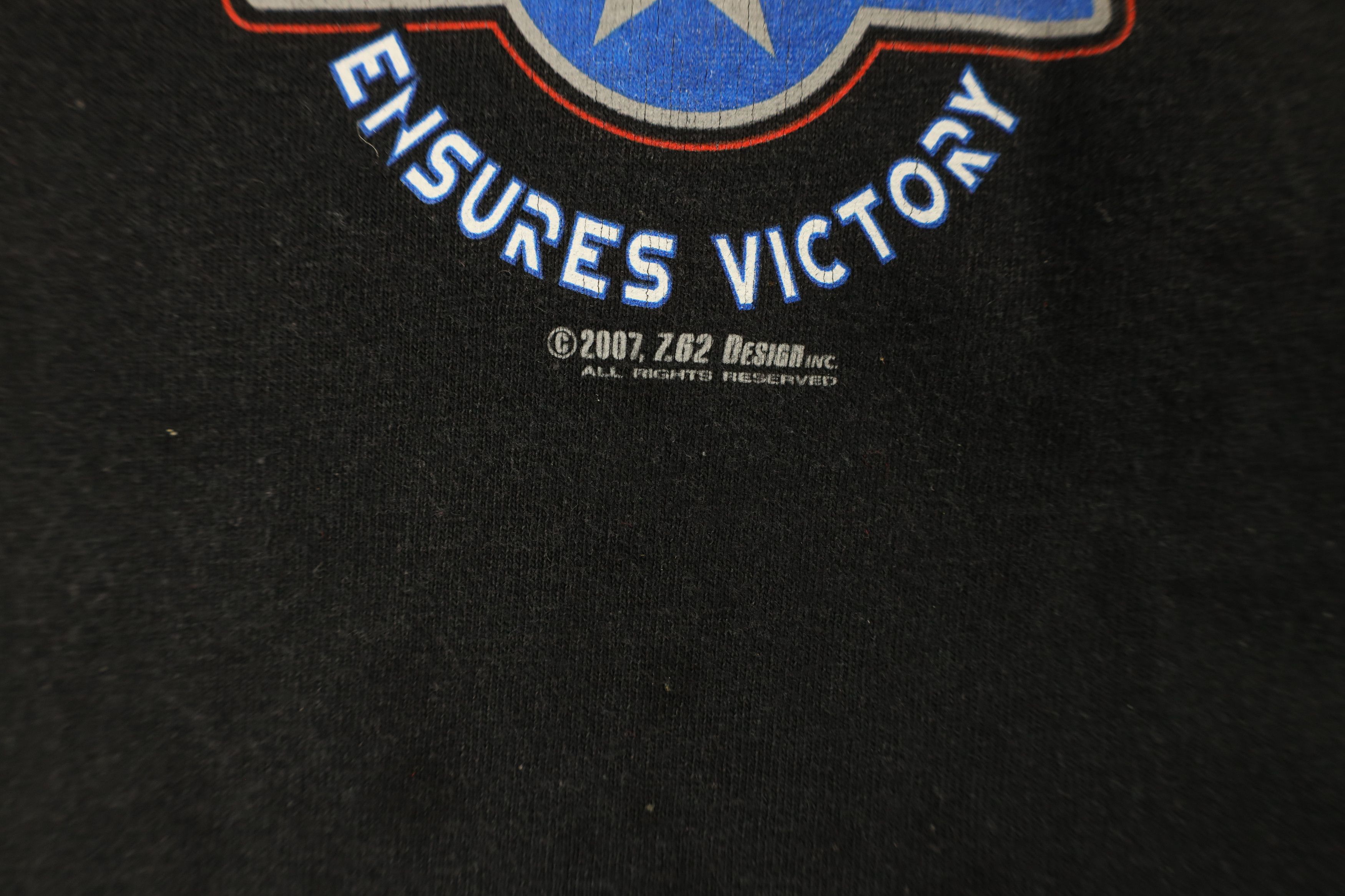 Vintage Vintage Y2K 2007 United States Air Force Jet Plane T-Shirt Size US XL / EU 56 / 4 - 5 Thumbnail