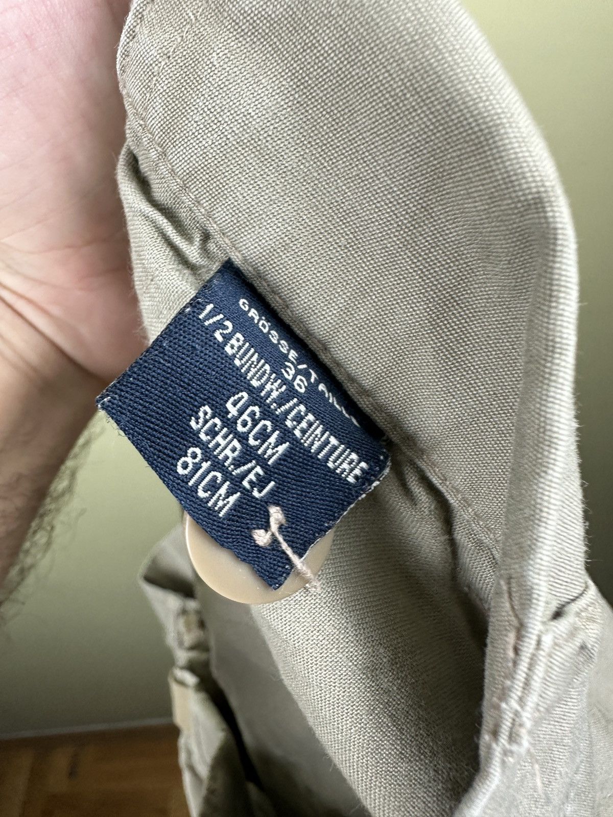 Japanese Brand Vintage 2000s cargo parachute wide trousers pants Size US 36 / EU 52 - 9 Thumbnail