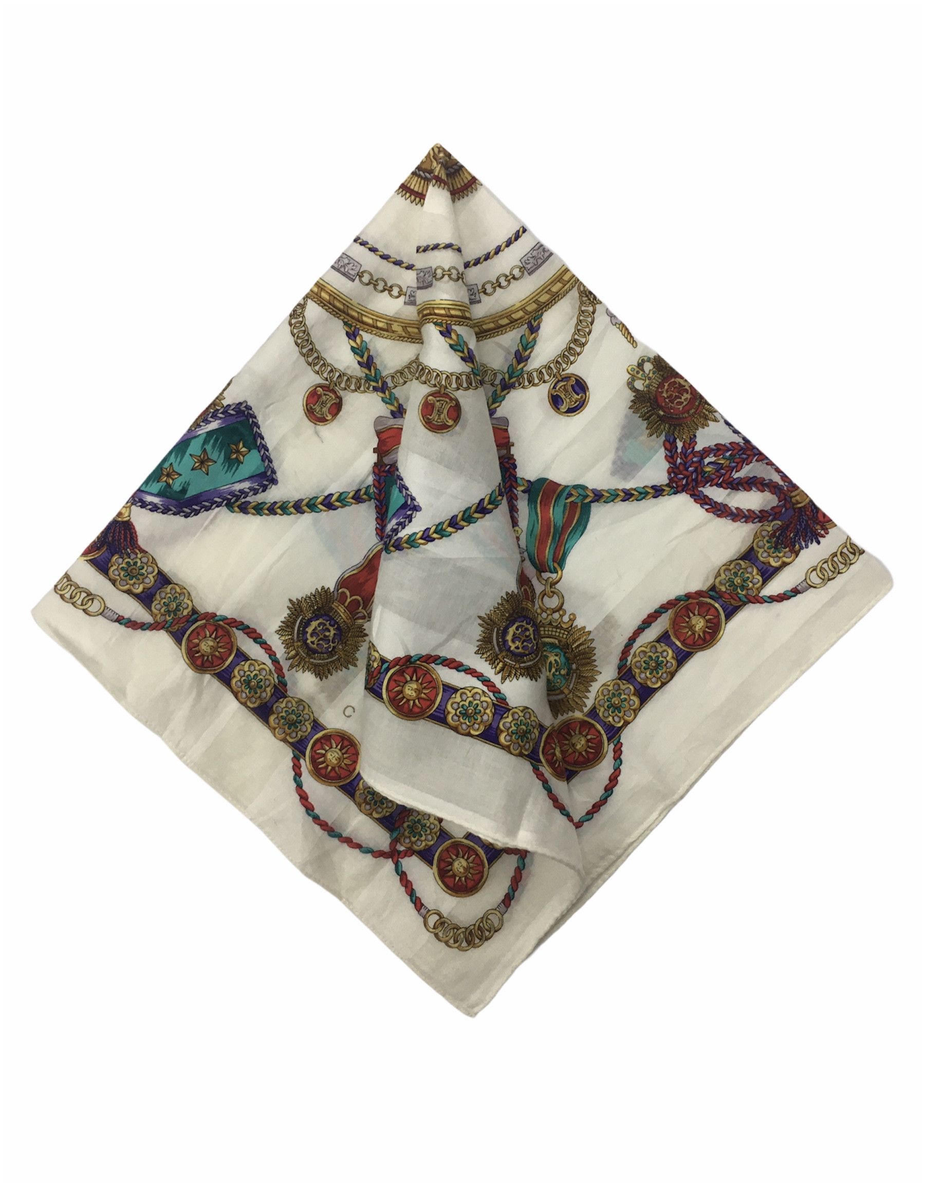 Celine Celine Handkerchief / Bandana / Neckerchief HKC0139 Size ONE SIZE - 1 Thumbnail