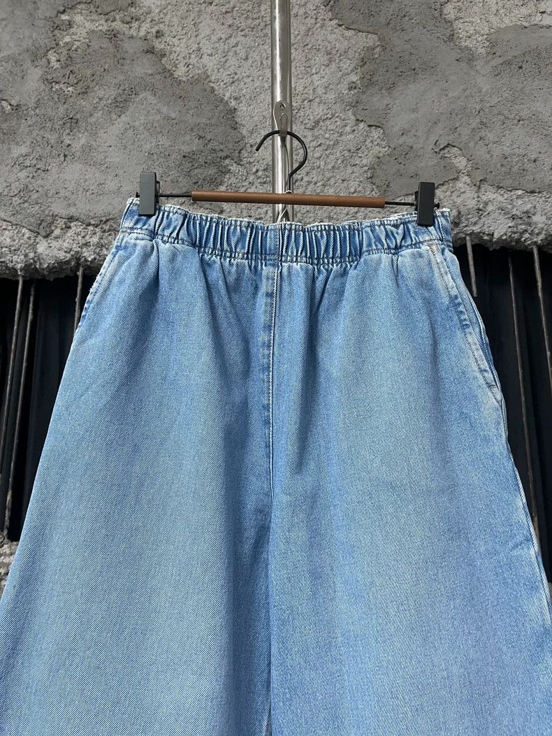 Prada Prada Sise 25 Metal triangle elastic jeans size 25 2502-Ne Size US 26 / EU 42 - 3 Thumbnail