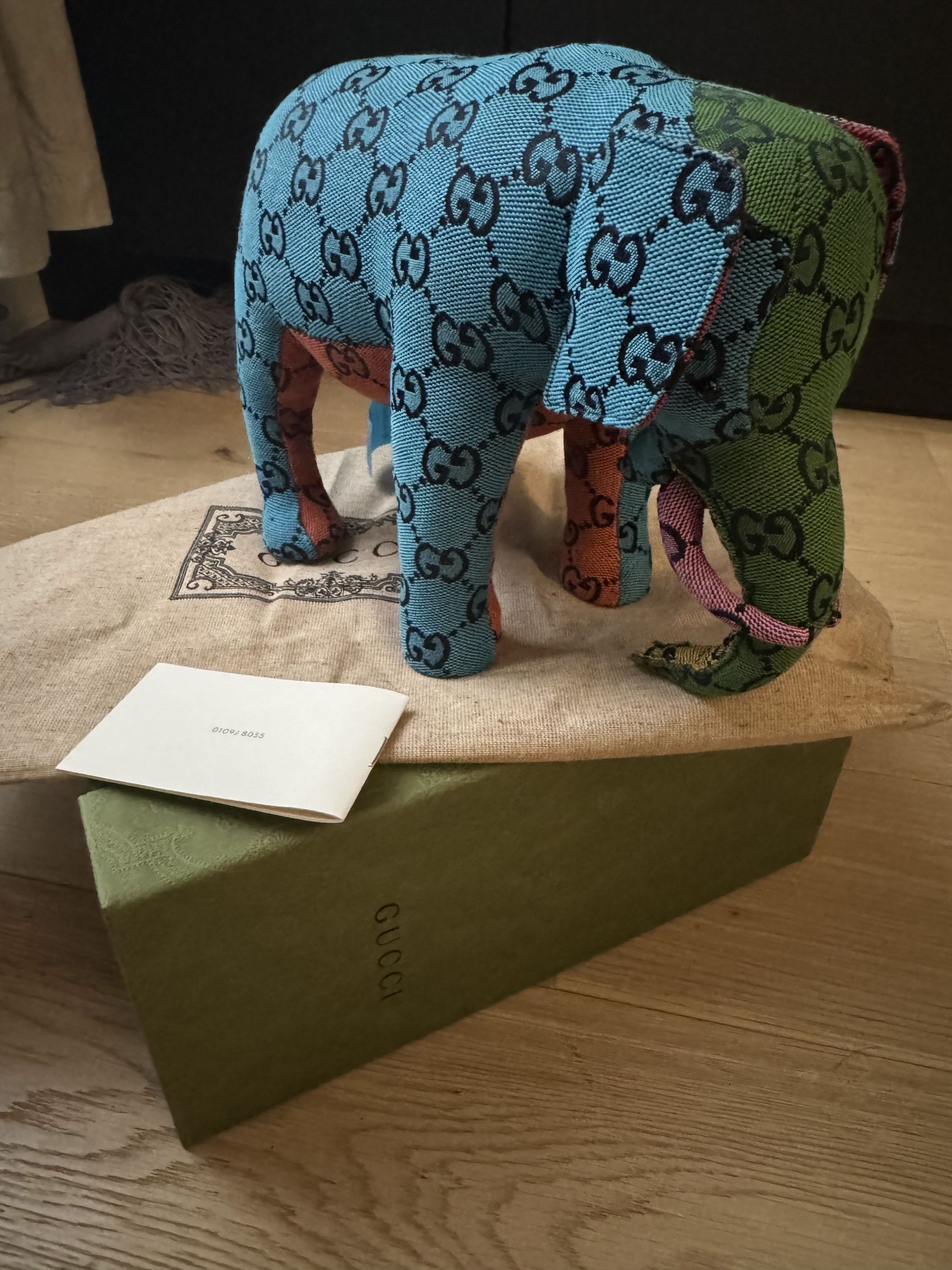 GG Canvas decorative stuffed elephant