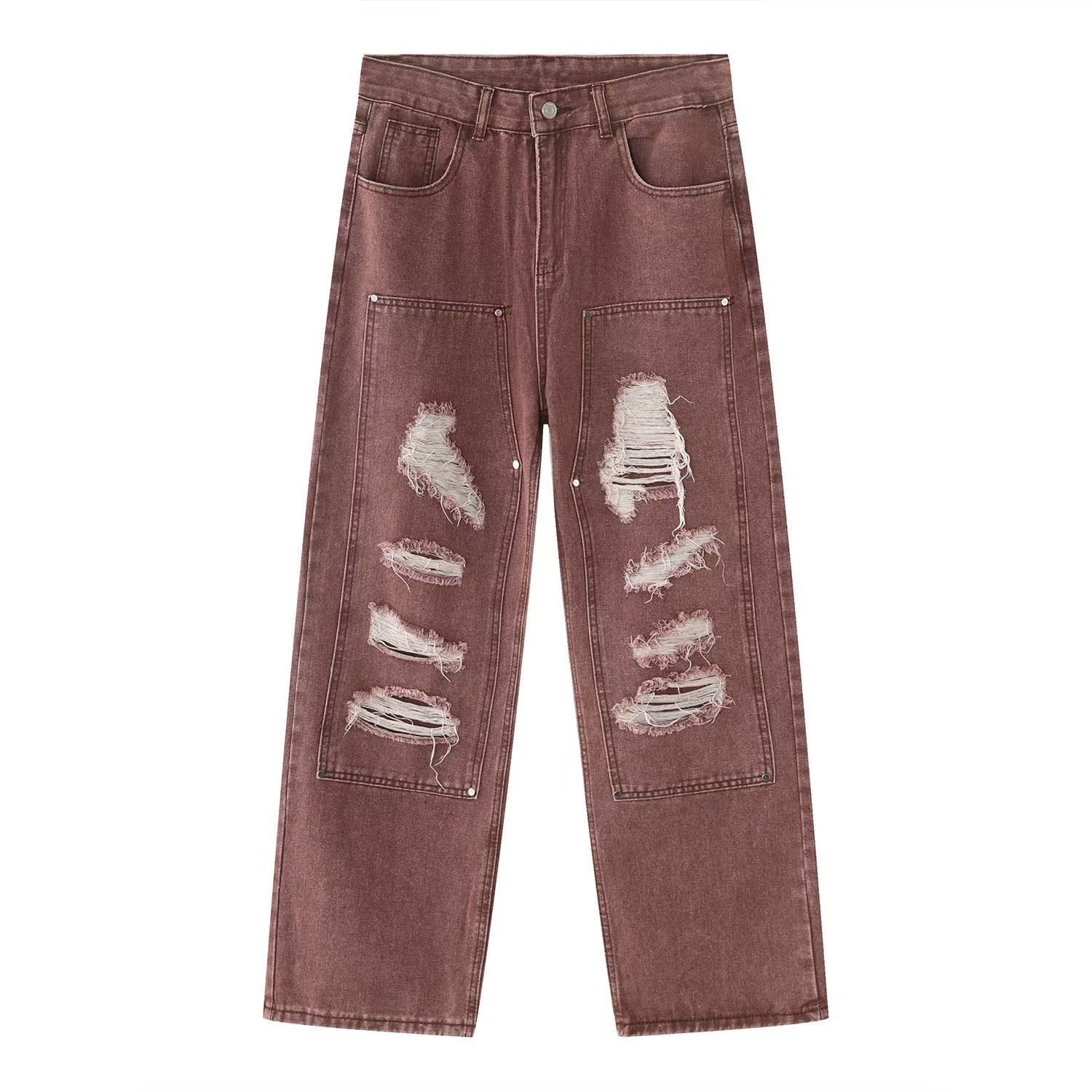 Japanese Brand × Jean Vintage High Street Patch Hip Hop Jeans Size US 30 / EU 46 - 3 Thumbnail
