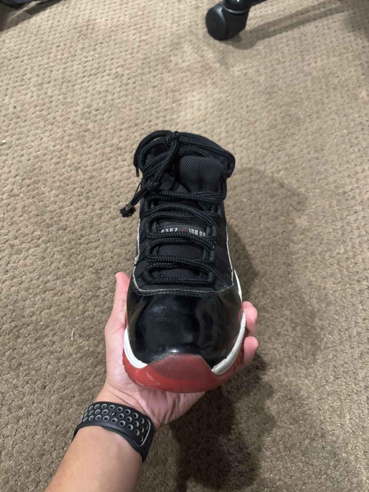 Jordan Brand Jordan 11 bred Size US 8.5 / EU 41-42 - 4 Thumbnail
