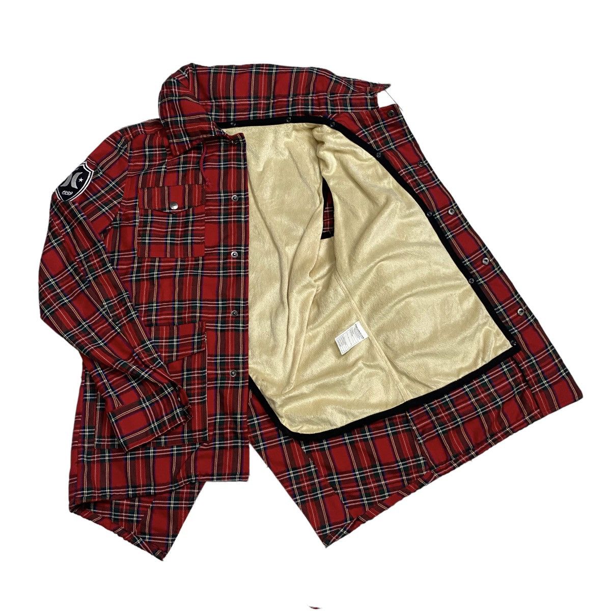 Hurley Hurley Tartan parka hoodie jacket Size US S / EU 44-46 / 1 - 7 Thumbnail
