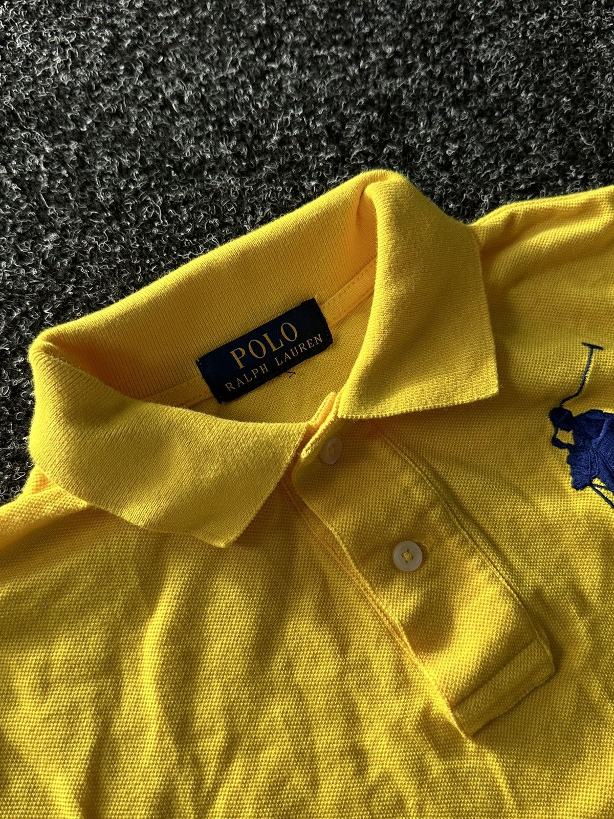 Polo Ralph Lauren × Vintage ❗️Vintage POLO Shirt Polo Ralph Lauren #3 USA Chief Keef styl Size M / US 6-8 / IT 42-44 - 4 Thumbnail