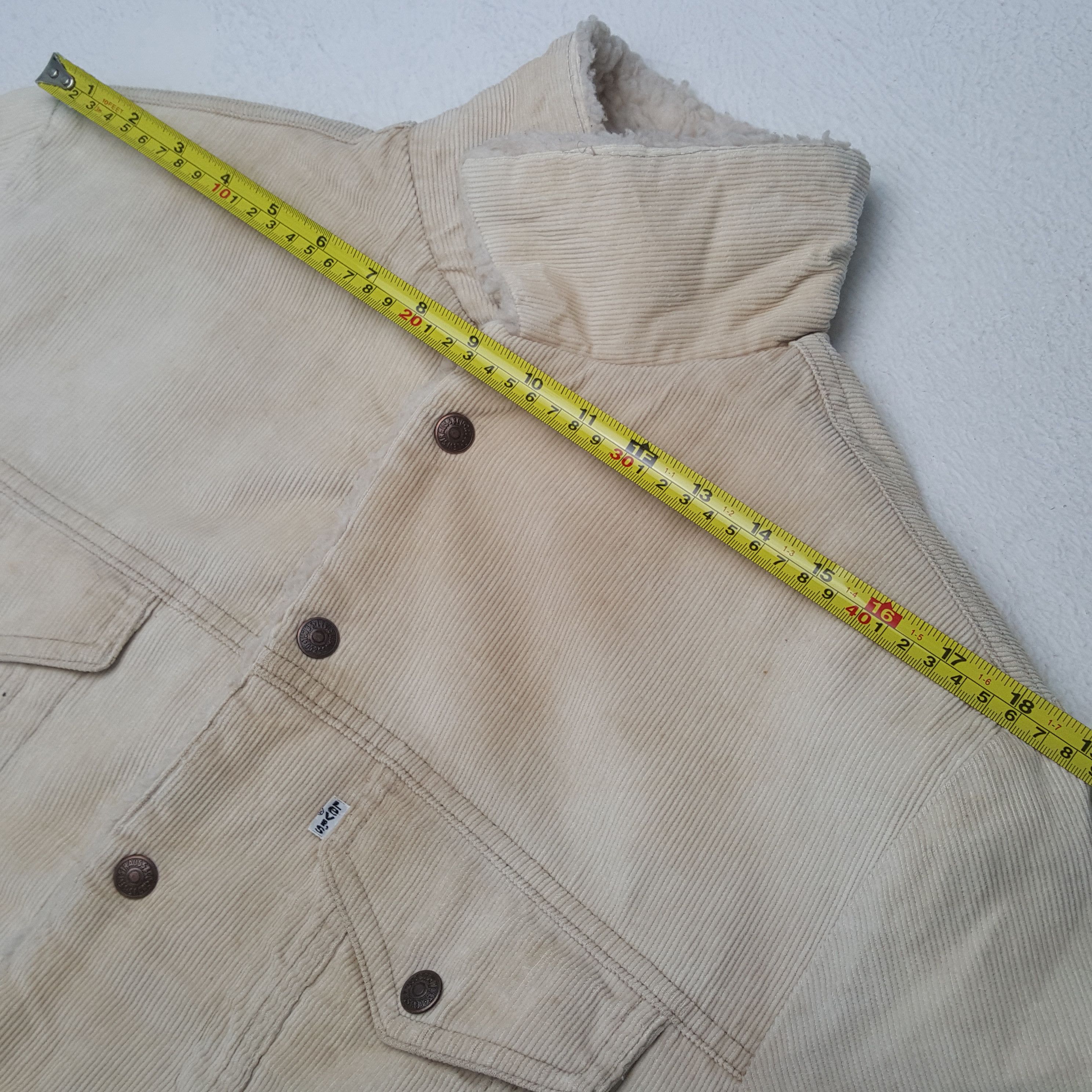 Levi's Levis Corduroy Sherpa Classic Style Jacket RR20 Size US M / EU 48-50 / 2 - 4 Thumbnail