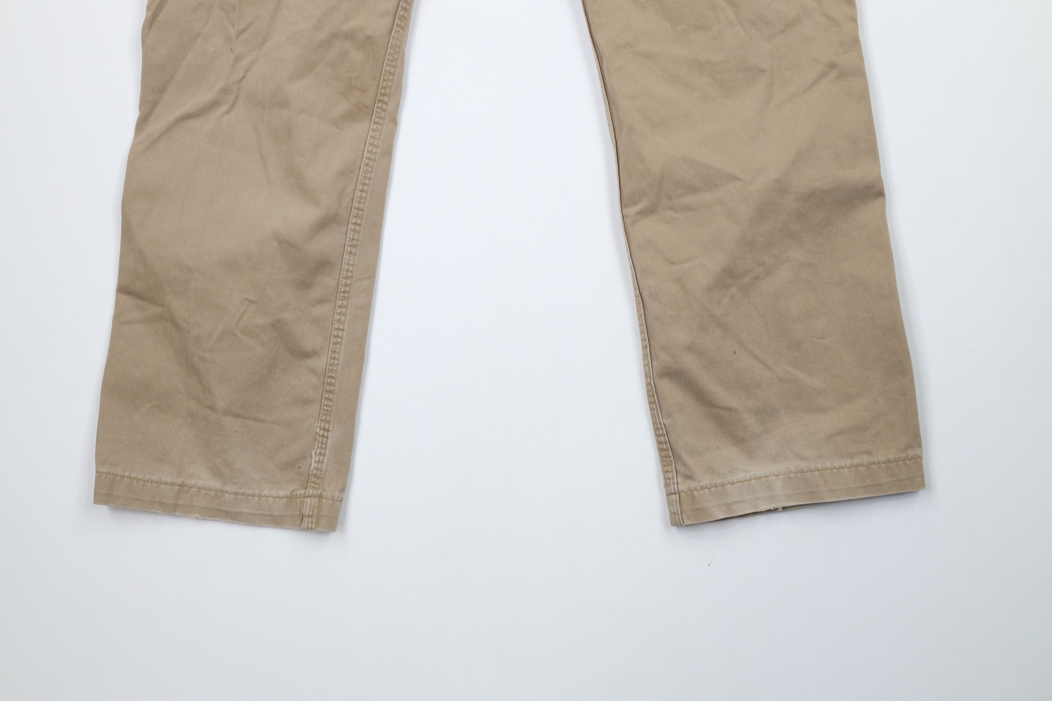 Carhartt × Vintage Vintage Y2K Carhartt Relaxed Fit Dungaree Pants Dark Khaki Size US 32 / EU 48 - 15 Thumbnail
