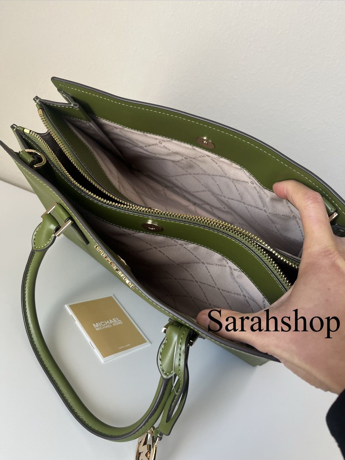 Michael Kors Michael Kors Hope Large Satchel Size ONE SIZE - 8 Thumbnail