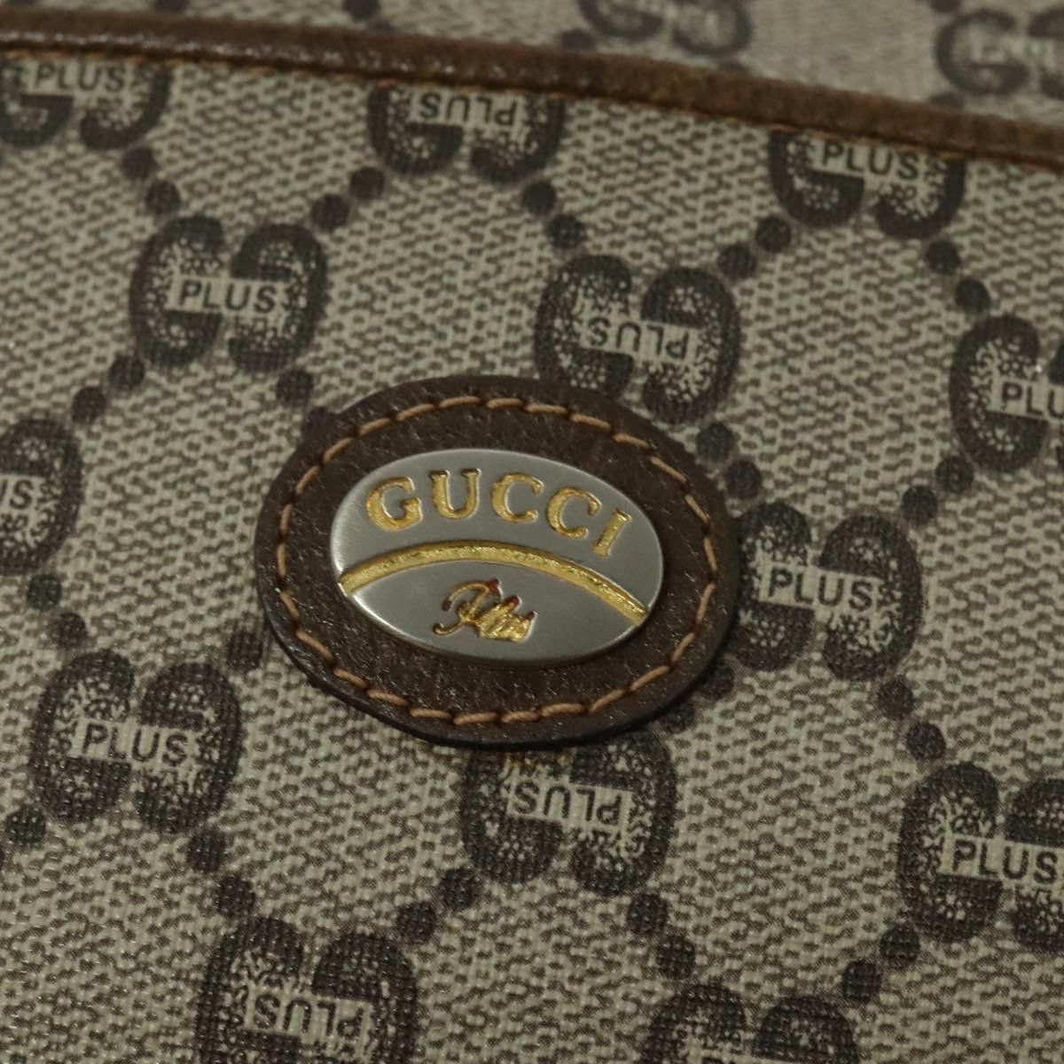 Gucci GUCCI GG Plus Supreme Shoulder Bag Pvc Beige Gold Size ONE SIZE - 14 Thumbnail