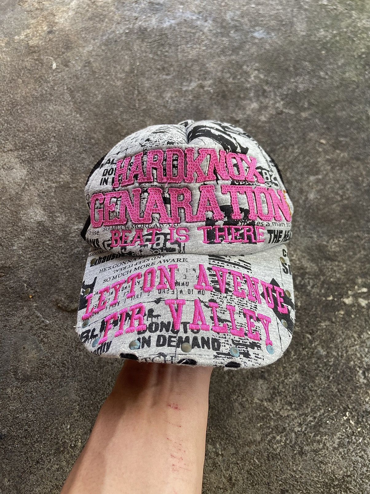 Japanese Brand HARDKNOX GENERATION BEAT IS THERE PUNK CAP JAPANESE BRAND Size ONE SIZE - 1 Thumbnail