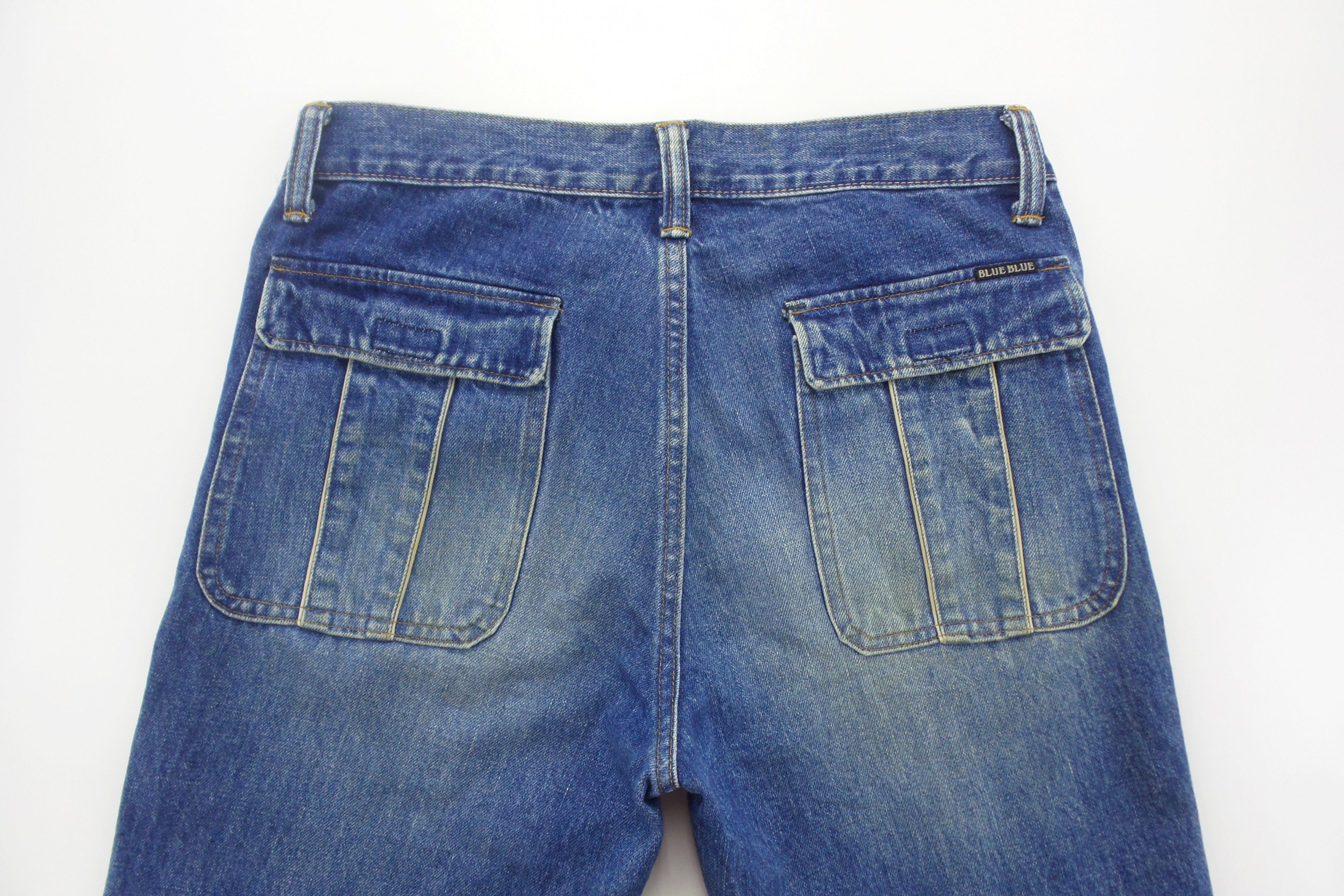 Blue Blue Japan Blue Blue Japan Stonewashed Flare Jeans WxL Size US 31 - 9 Thumbnail