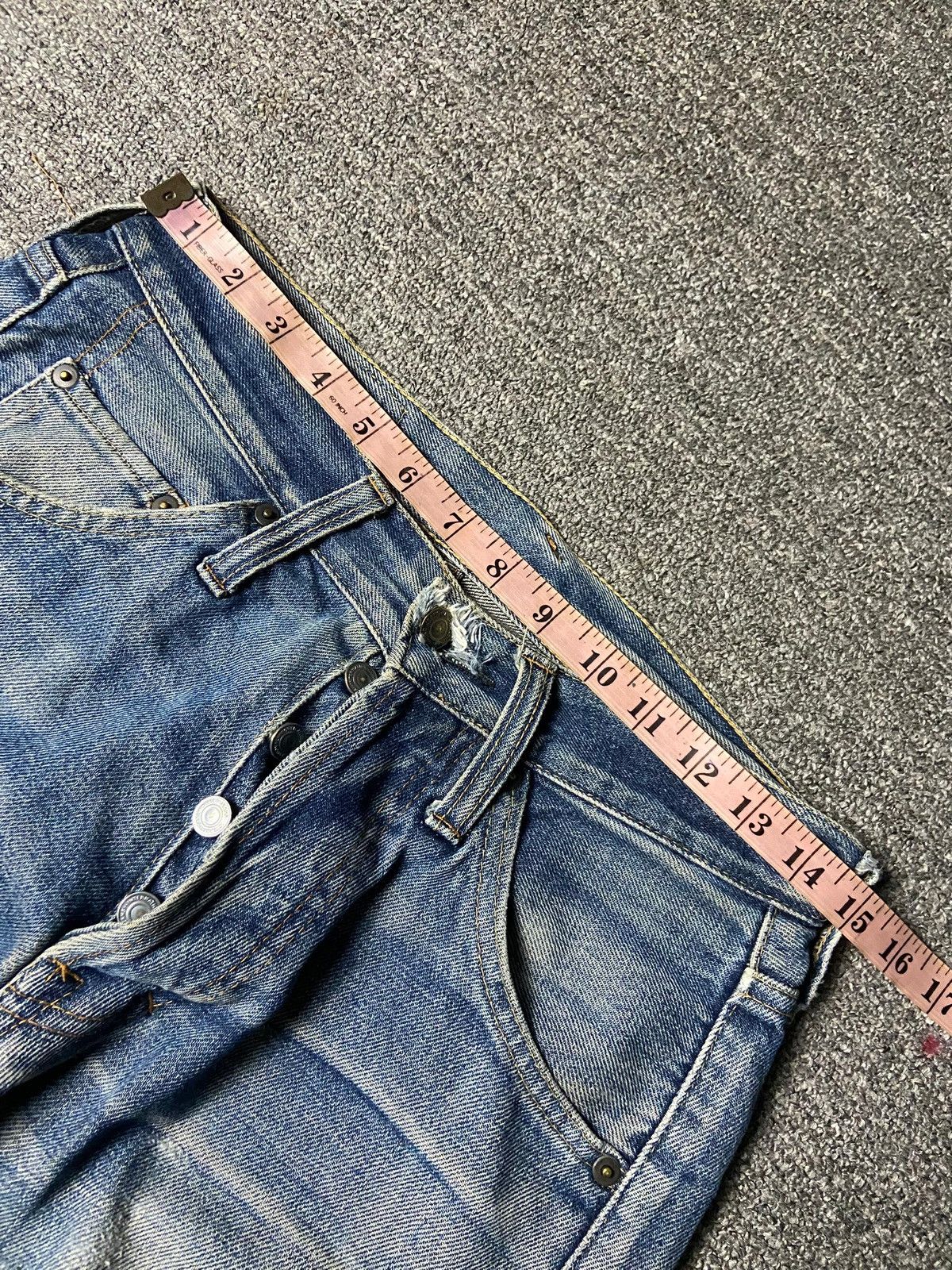 Japanese Brand Antimode Japanese Brand Distressed Jeans (165) Size US 29 - 7 Thumbnail