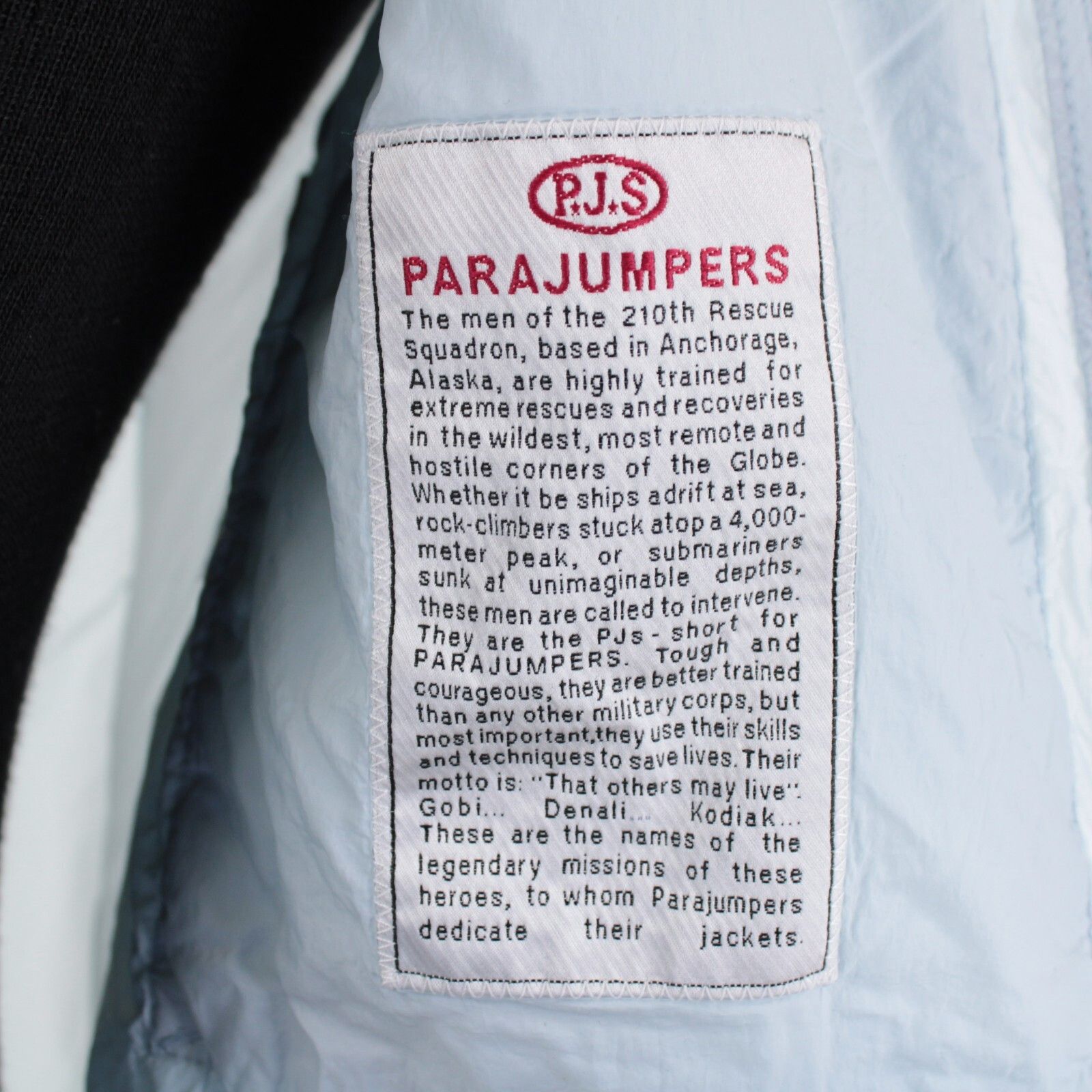 Parajumpers Parajumpers Jacket Size L US In Blue Polyamide Size US L / EU 52-54 / 3 - 8 Thumbnail