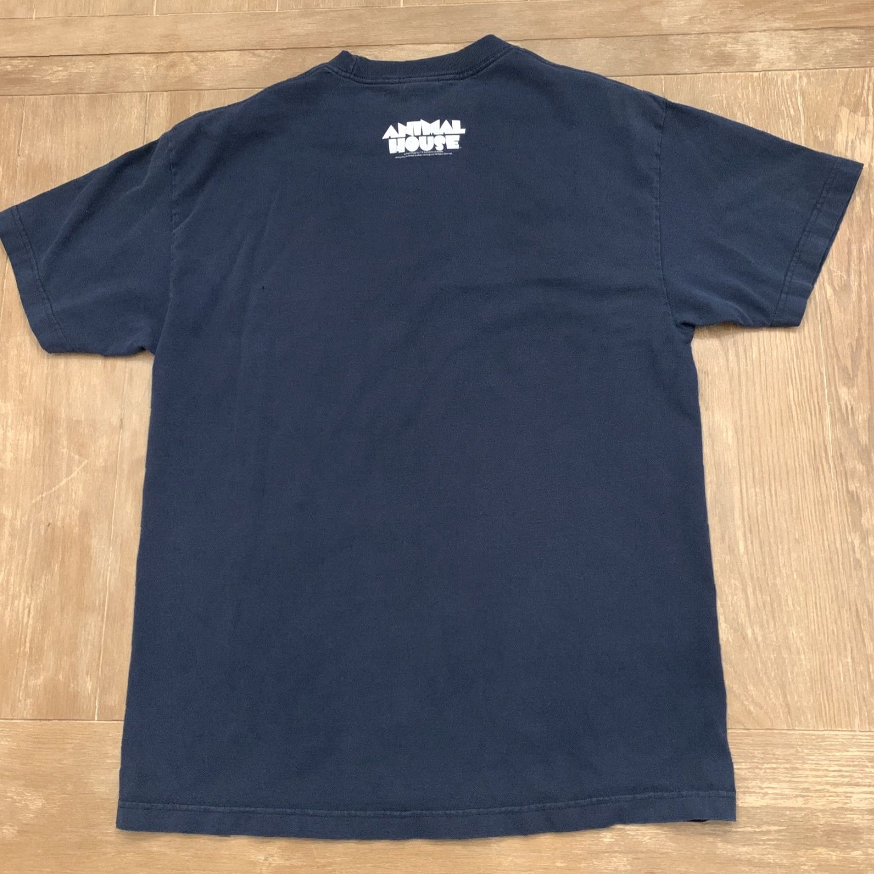 Vintage VINTAGE Animal College T-Shirt Size L Blue Mens Size US L / EU 52-54 / 3 - 4 Thumbnail