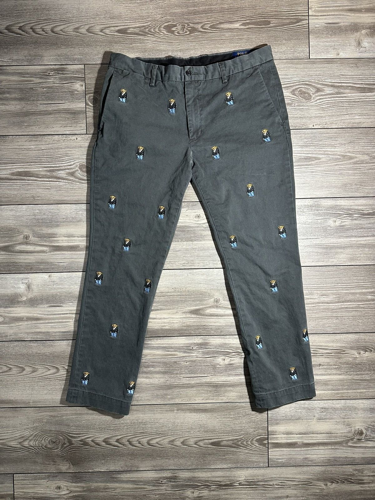 Other Polo Ralph Lauren Streetwear Polo Tuxedo Bear Chino Pants Grailed