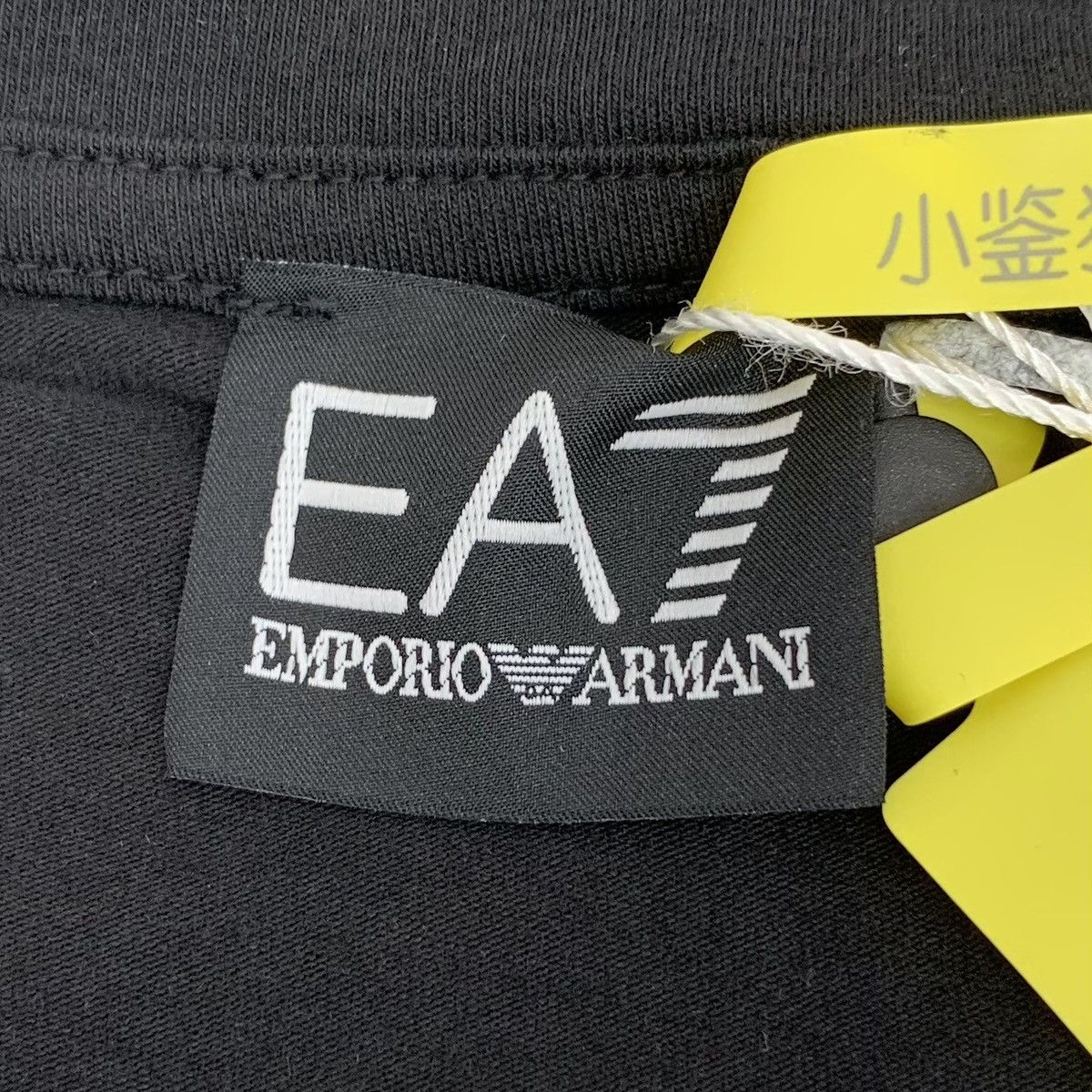Armani Armani Logo Embroidered Cotton Short Sleeve T-Shirt K26WX Size US M / EU 48-50 / 2 - 5 Thumbnail
