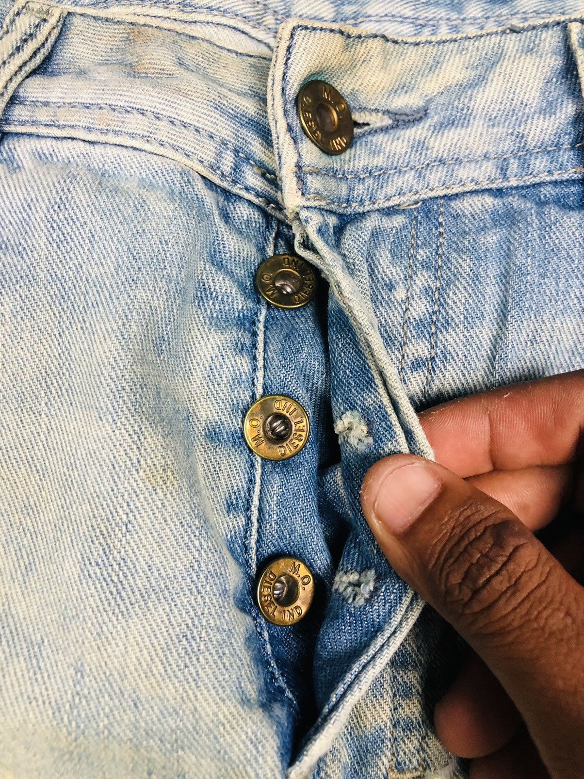 Diesel Diesel Industry Distressed Jeans (35) Size US 29 - 11 Thumbnail
