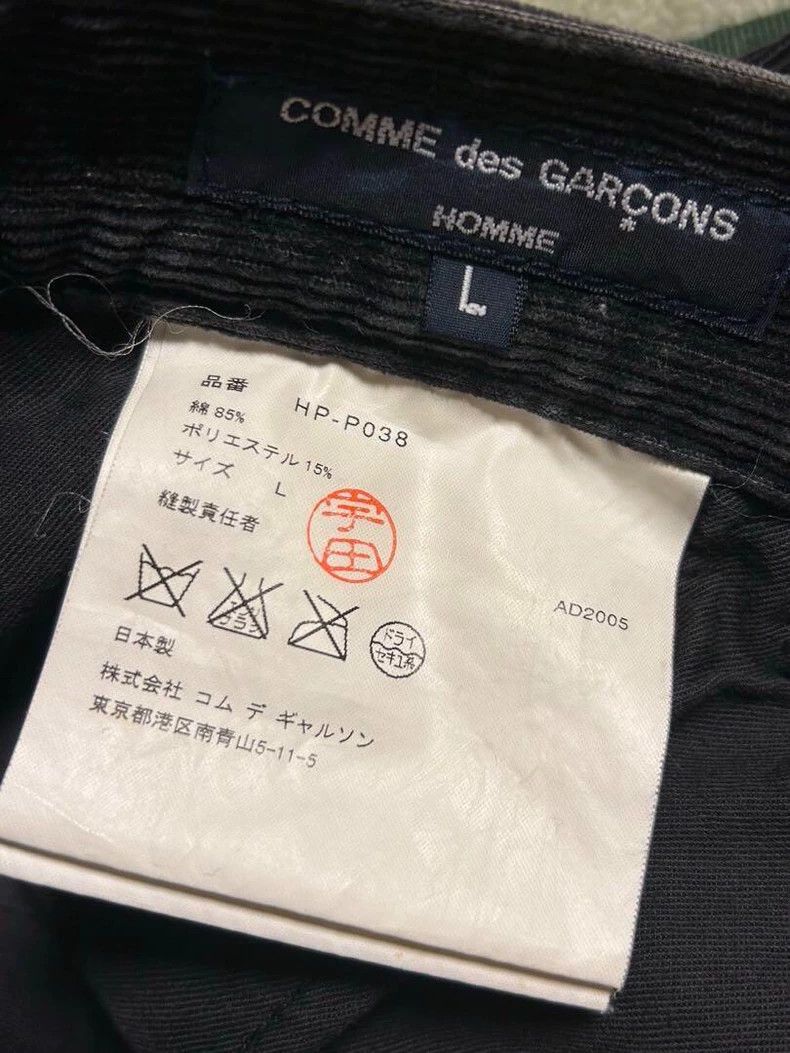 Comme des Garcons Comme Des Garcons Black corduroy pants 2505-Nextarrow Size US 30 / EU 46 - 5 Thumbnail