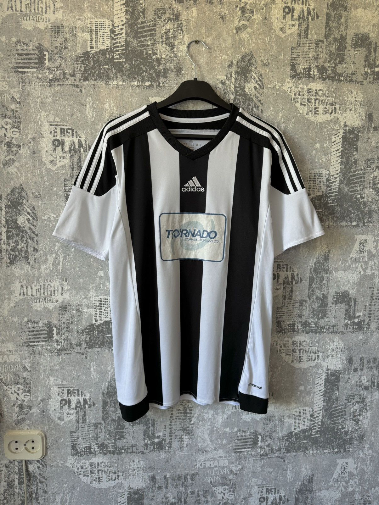 Vintage Vintage Adidas Soccer Jersey Size US M / EU 48-50 / 2 - 2 Thumbnail