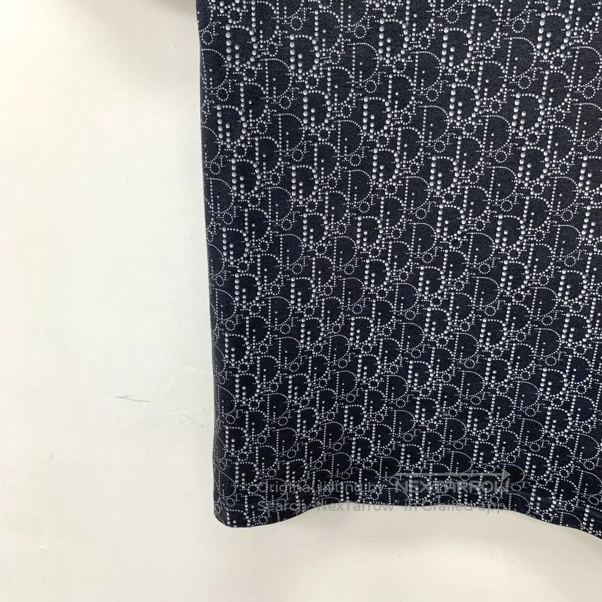 Dior Black Patterned Short Sleeve T. Size US XS / EU 42 / 0 - 4 Thumbnail