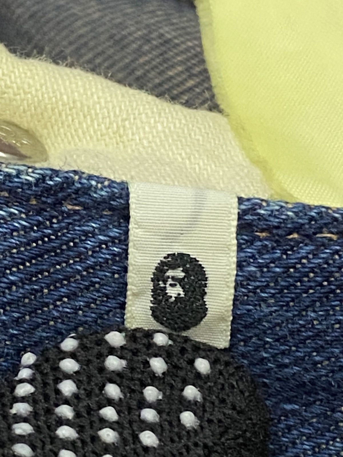 Bape Vintage A Bathing Ape Busyworks Double Knee Denim Size US 28 / EU 44 - 10 Thumbnail