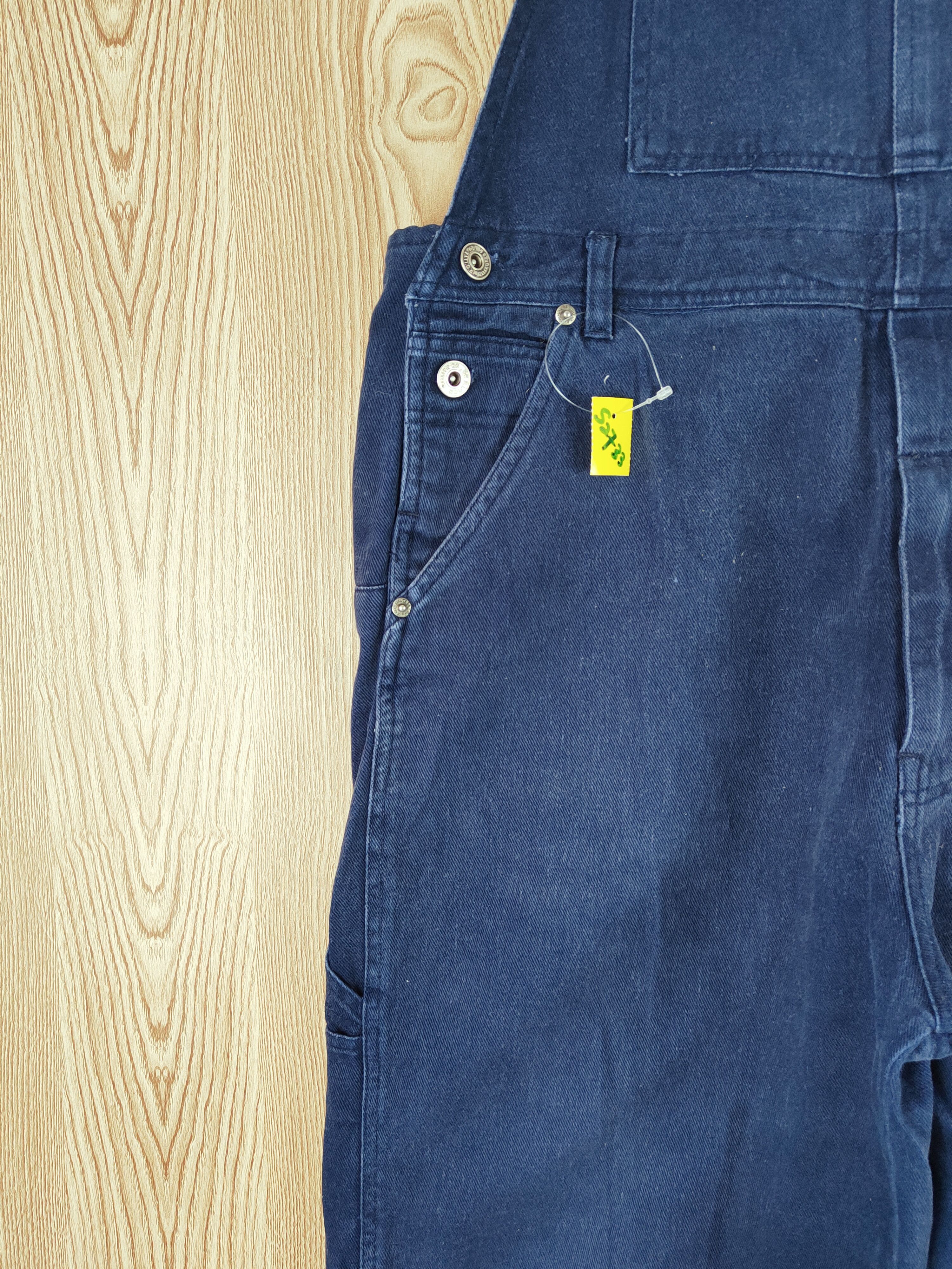 Japanese Brand × Route 66 × Vintage Route 66 Dark Blue Overalls Jumpsuits #S2733 Size 36" / US 14 / IT 50 - 5 Thumbnail