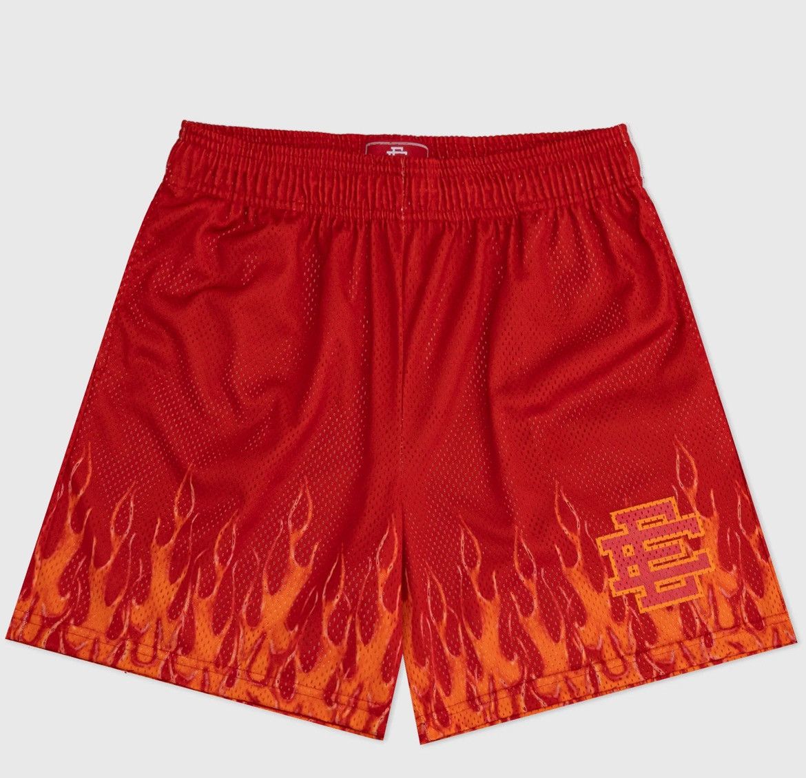Eric Emanuel Eric Emanuel EE red flames shorts medium Size US 30 / EU 46 - 1 Thumbnail