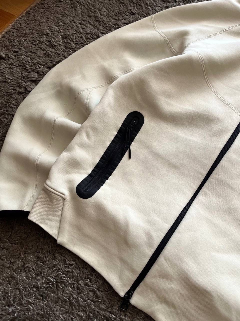 Nike × Vintage Nike Tech-Fleece Zip Streetwear Logo Swoosh Rare Size US M / EU 48-50 / 2 - 6 Thumbnail