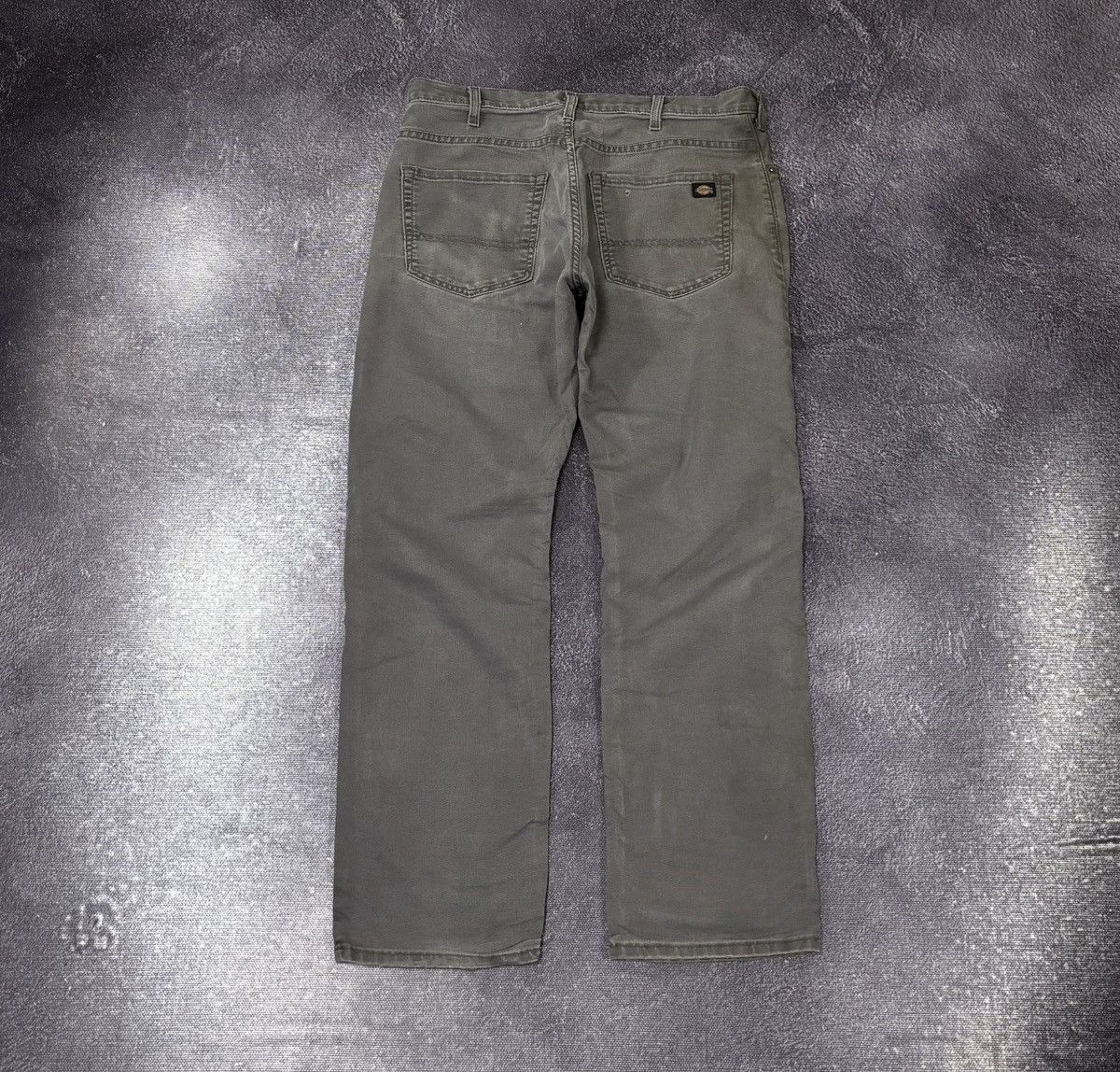 Dickies Vintage Dickies Flex Grey Work American Hype Pants Jeans Size US 34 / EU 50 - 1 Thumbnail