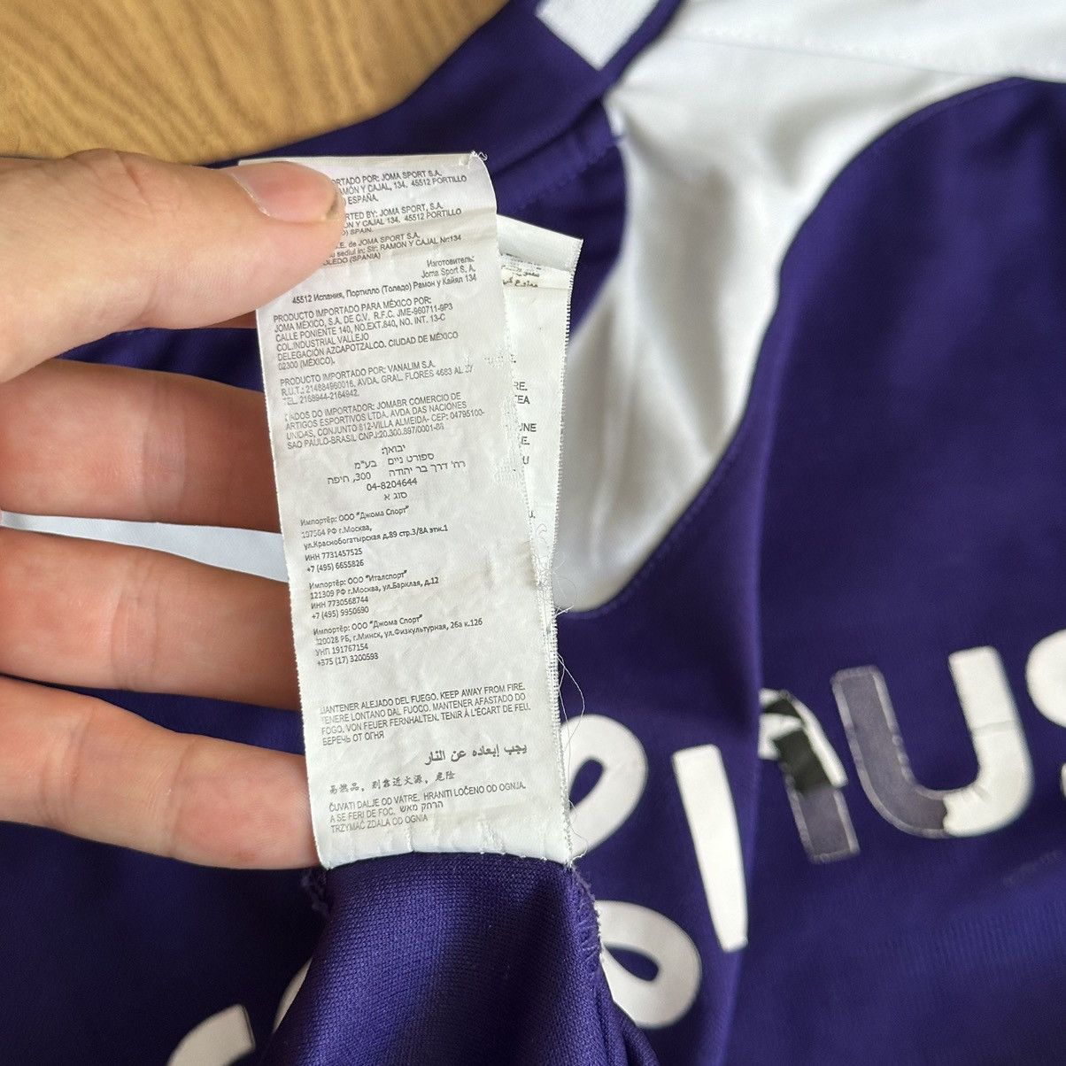 Joma × Vintage Anderlecht Belgium 2019-2020 Jersey Joma Shirt Size US M / EU 48-50 / 2 - 11 Thumbnail