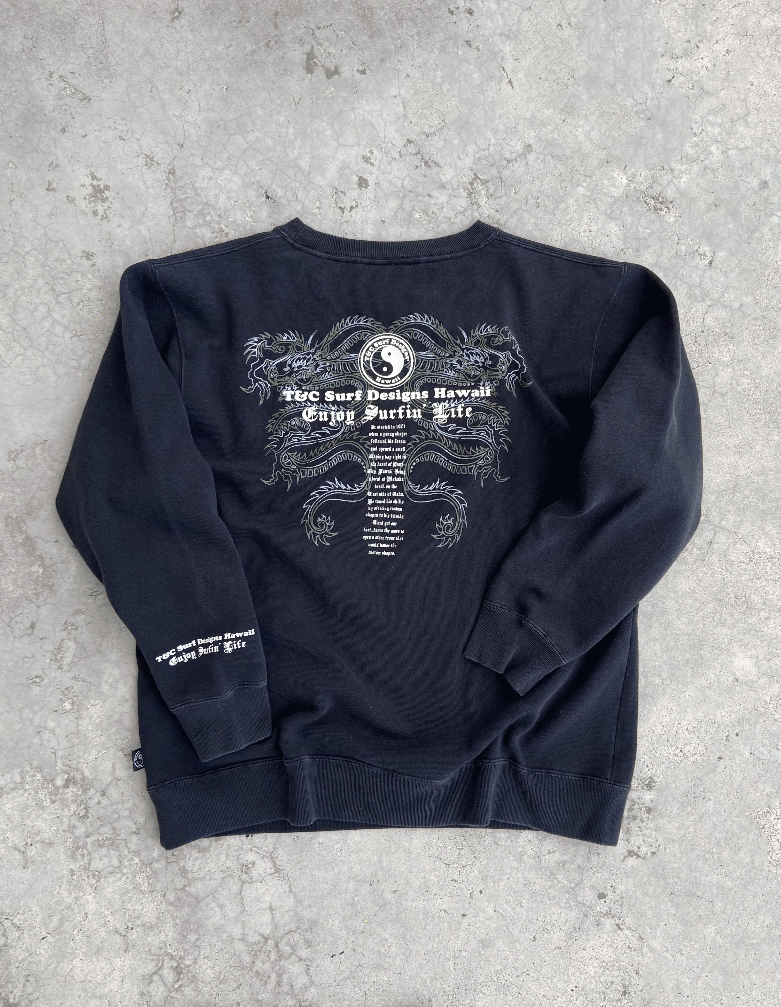 Vintage Town & Country Sweatshirt dragon twins Size US M / EU 48-50 / 2 - 4 Thumbnail
