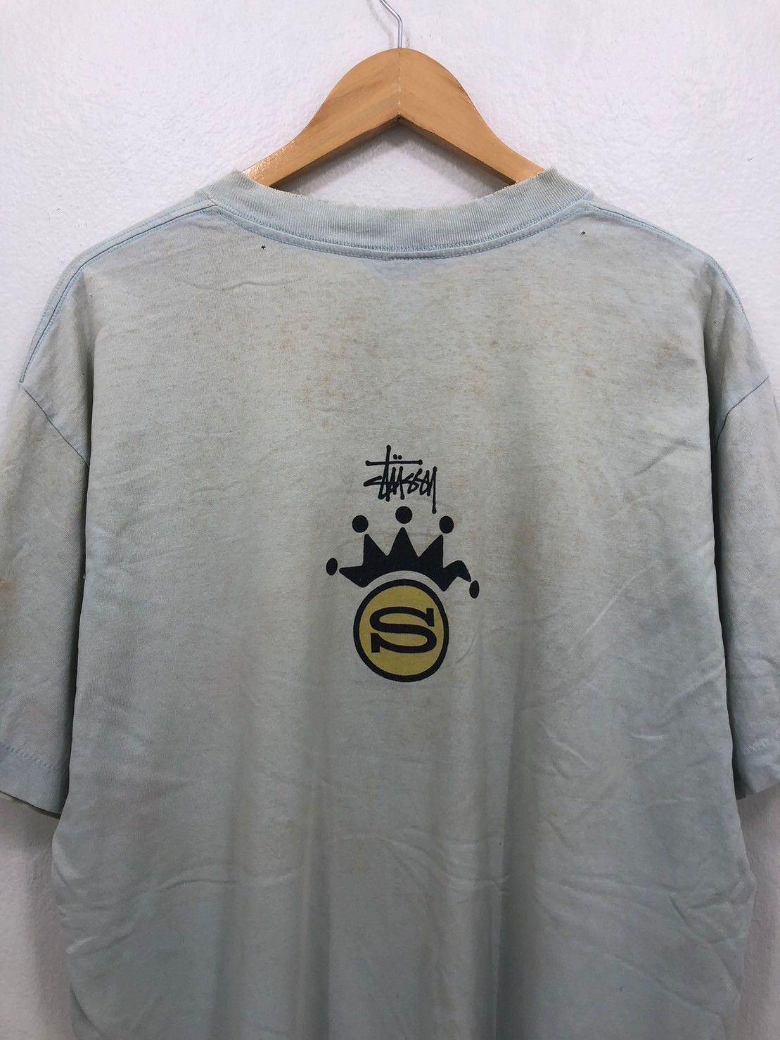 Stussy × Vintage Vintage 90's STUSSY Shirt wts01 Size US XL / EU 56 / 4 - 2 Thumbnail