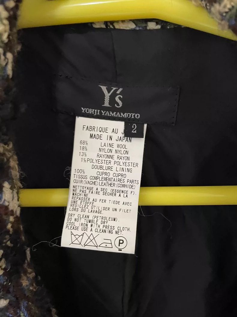 Y's Y's 2011 SS Mainline Show Horn-Button Wool Jacket Size US M / EU 48-50 / 2 - 4 Thumbnail
